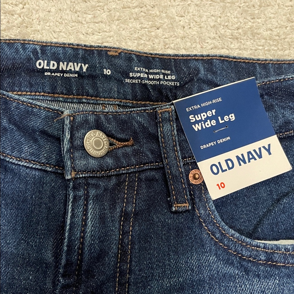 NWT- Old Navy -10. Super Wide Leg - Picture 8 of 10
